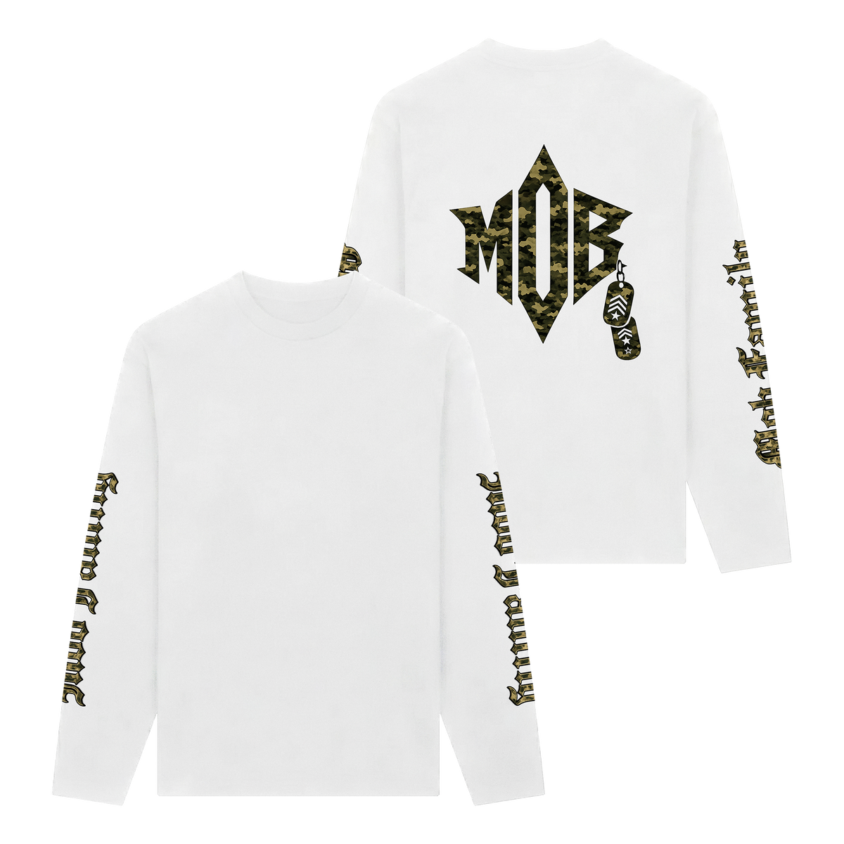 Longsleeve « Mob Family » Camo